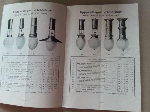 Lampes à Arc Bardon 1911 Brochure  - Afbeelding 1 van 4