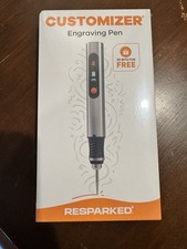 Brand New Unopened Customizer Engraving Pen Resparked W/ 30 Bits