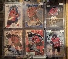 Garrett Pilon Rookie Lot Auto Short Print 2021-22 Upper Deck Washington Capitals