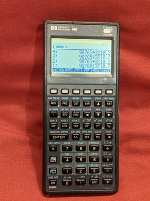 HP 48G Graphing Scientific Calculator Gray 32K RAM Nice!