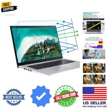 2-Pack 17.3 inch 16:9 Anti Blue Light Matte Laptop Screen Protector, Compatib...