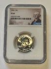 1964 Washington Quarter 25C NGC Graded PR69 (nearly perfect specimen)