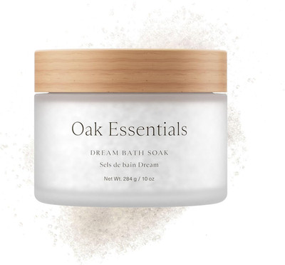 Dream Bath Soak, Magnesium Bath Salts with European Sea Salt, Lavender, Chamomil
