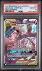 2019 POKEMON SUN & MOON UNIFIED MINDS #71 MEWTWO & MEW GX PSA 10