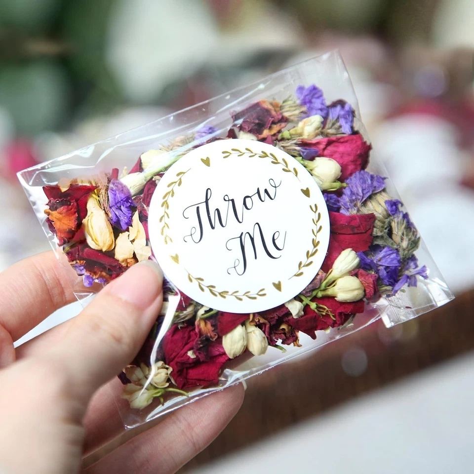 Rainbows of Color: 50 Eco-Friendly Flower Petals for Stunning Wedding Send-Offs - Image 3 of 4