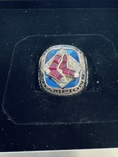 2007 Red Sox 14k White Gold Diamond World Series Championship Ring!