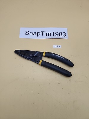 Klein Tools 1009 Long Nose Pliers for Wire Crimping, Cutting and Stripping USA 