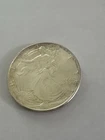 1995 American Eagle One Fine Silver Coin Slight Toning