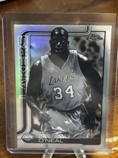 2025-26 Topps Chrome Shaquille O'Neal Negative Refractor Lakers