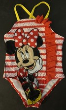 DISNEY Minnie Mouse   Girls One Piece Swimsuit   Size 3T   SO CUTE  EUC