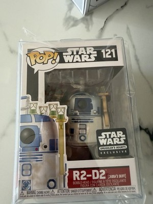 Funko Pop Star Wars #121 R2-D2 (Jabba's Skiff) Smuggler's Bounty Exclusive 