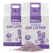 Tofu Cat Litter, Dust-Free Kitty Litter, Fast Drying, Ultra Absorbent Clumpin...