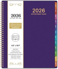 2026 Appointment Book/Planner - 8.2" x 11", Daily Planner 2026 from Jan. 2026...