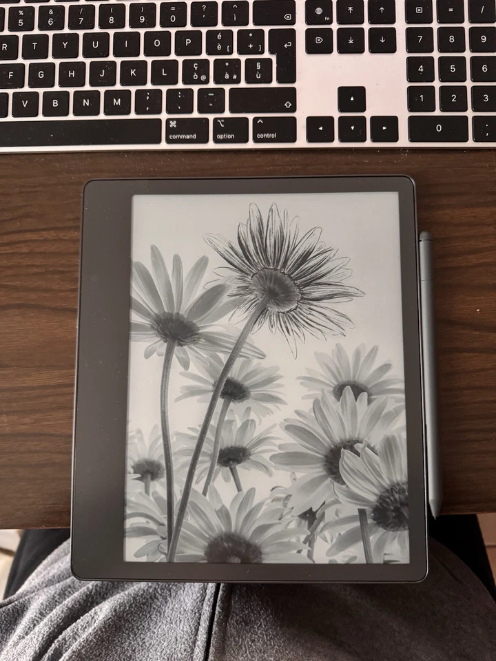 Amazon Kindle Scribe 1a Gen. 16GB, Wi-Fi, 10,2" - Grigio Tungsteno penna premium - Immagine 2 di 2