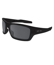 Oakley Turbine Polished Black Frame Black Iridium Polarized Lenses O09263-08