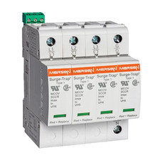 Mersen STP480YN07M Surge-Trap, 277/480V, 4P, 3-Phase, WYE, 5 Wire, DIN Rail
