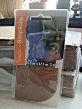 Bondex Simplicity Patch It Mend It Decorate It 5In x 7In 2Pcslight Brown