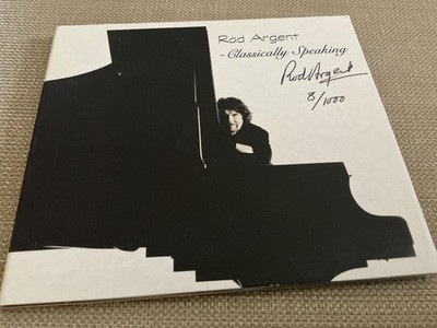 CD Rod Argent Classically Speaking Autographed Signed Ltd # d 8/1000 The Zombies