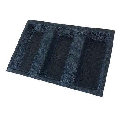 Silicone Bread Moulds Non-Stick Baking Trays 3 Loaf Bread Molds Loaves Bakers