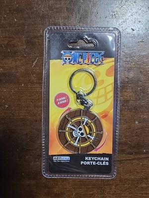 One Piece 3D Keychain (Metal) - ABYstyle ABY Style (Skull Bones) Anime BRAND NEW
