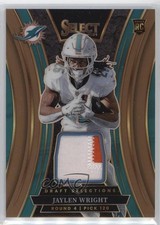 2024 Select Draft Selection Memorabilia Copper Prizm 40/49 Jaylen Wright 1bi0