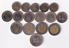 Kenya 16 coins (Bi-metallic) 1994-2018 all different & listed #38