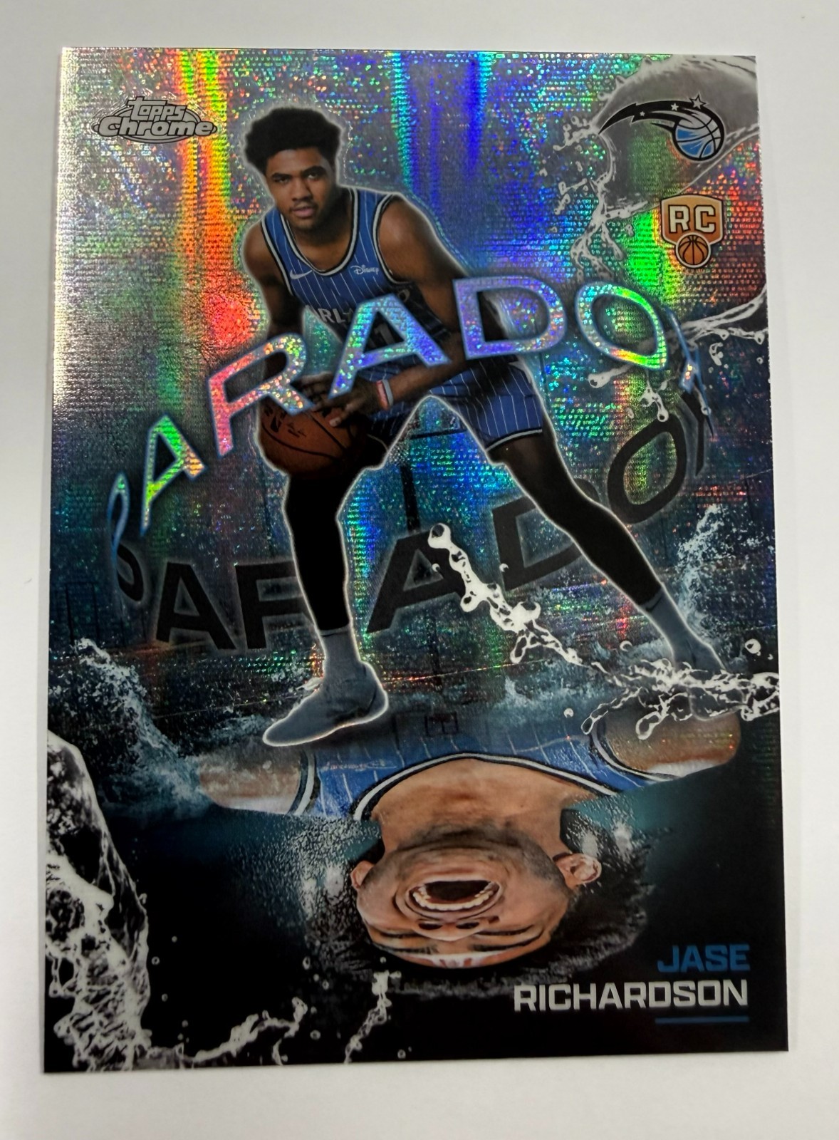 2025-26 Topps Chrome Basketball Jase Richardson Rookie Paradox SSP Case Hit PX30