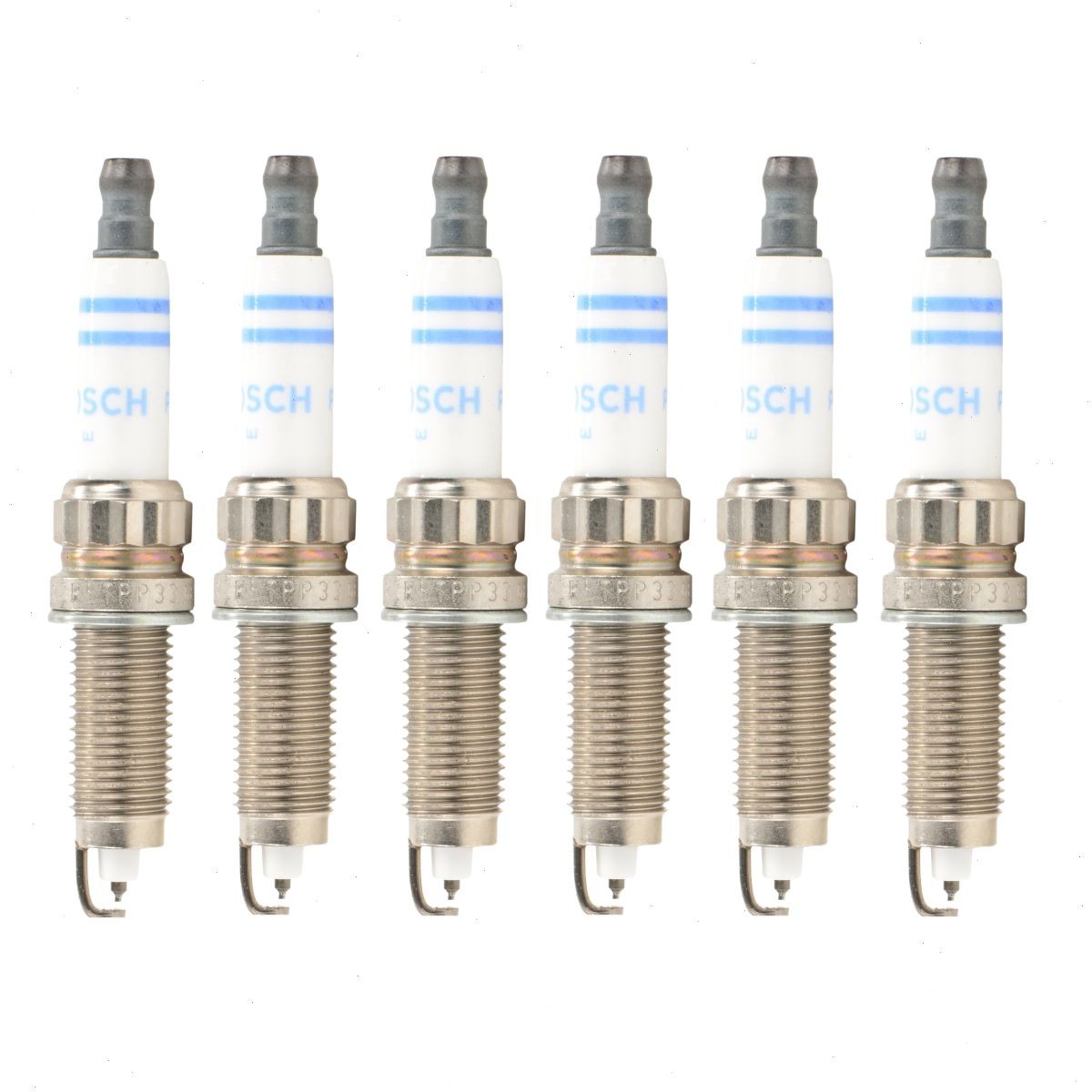 6 pc Bosch Double Platinum Spark Plugs for 2013-2019 BMW 640i Gran Coupe iq