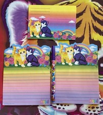 Vintage Lisa Frank Kitten Stationary Set