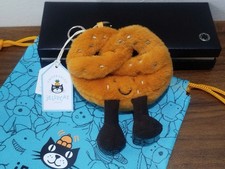 Jellycat Amuseable Pretzel Plush Bag Charm Soft Keychain Toy Gift - NWT 2026