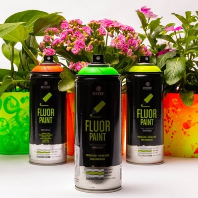 MTN PRO Sprühlack 400ml Fluoreszierend Acryl Spraydose Neonfarbe Farbauswahl