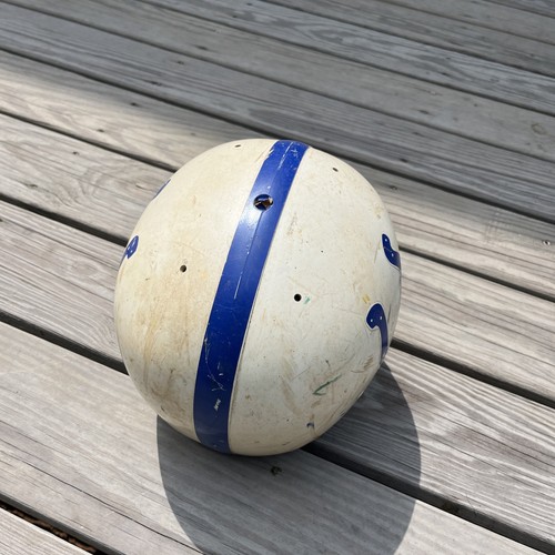 Vintage 1950s Wilson Baltimore Colts youth F2050 Lg Football Helmet made in USA - Picture 2 of 7