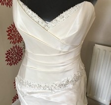 Suzanne Neville Wedding Dress size 12 With Detail