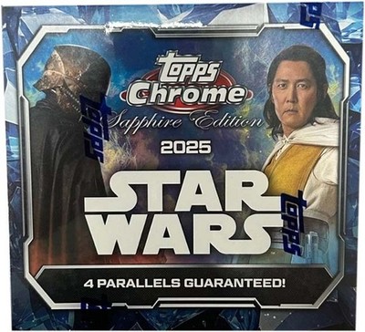 2025 Topps Chrome Sapphire Star Wars Base Card - Complete your set