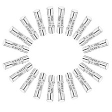 Ceramic Cartridge Fuses 3A 250V 6x25mm Fast Blow for Energy Saving Lamp 20pcs