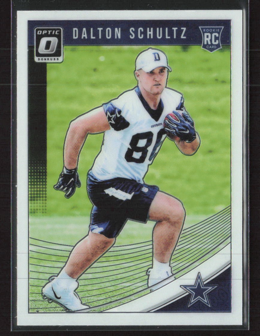 Dalton Schultz 2018 Donruss Optic #137 Dallas Cowboys