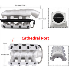 102mm Cathedral Port 300-123 Hi-ram Efi Intake Manifold For Ls1 Ls2 Ls6 6.0l6.2l 102mm Cathedral Port 300-123 Hi-ram Efi Intake Manifold For Ls1 Ls2 Ls6 6.0l6.2l