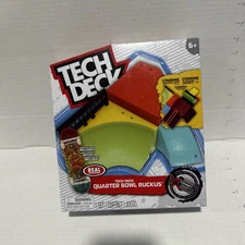 New In Box Teck Deck Quarter Bowl Ruckus Set W/ Board Skateboarding Kids Toy