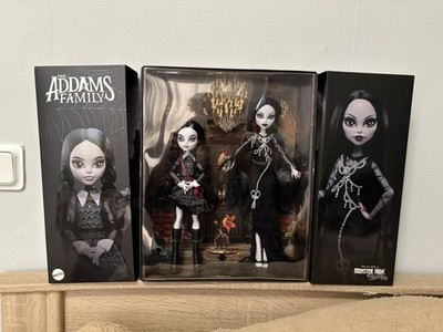 Mattel Monster High Skullector The Addams Family Morticia & Wednesday OVP