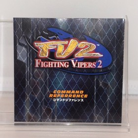 Fighting Vipers 2 Dreamcast SEGA  JAPAN  w/ Spine Card 