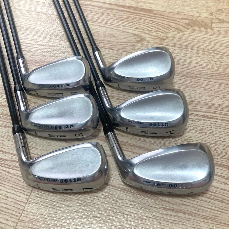 Juego de 6 palos de golf PRGR Dream Iron HIS ut100 M-37 para hombre buenos Foto 2 de 4
