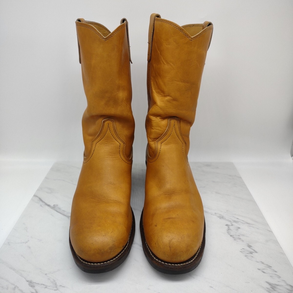 Vintage Santa Rosa Brand Mens Boots Size 13D Ranch  display picture 3