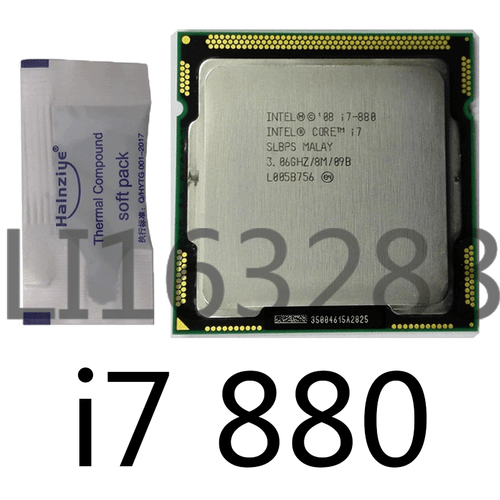 Intel Core i7 Quad Core i7-880 3,06 GHz / 8MB LGA1156 Procesor procesora - Zdjęcie 1 z 1