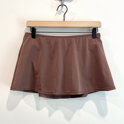 Jantzen Women's 12 Classic Brief Lined Swim Skort Brown