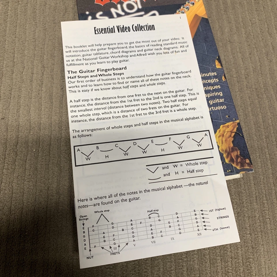 Shred Is Not Dead VHS Tape - 80's Metal Guitar Lessons -  Terry Syrek - 1998 - Image 3 of 4