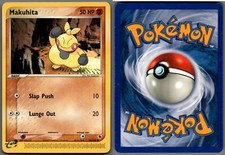 2003 Pokemon, EX Ruby & Sapphire #56/109 Makuhita, Common