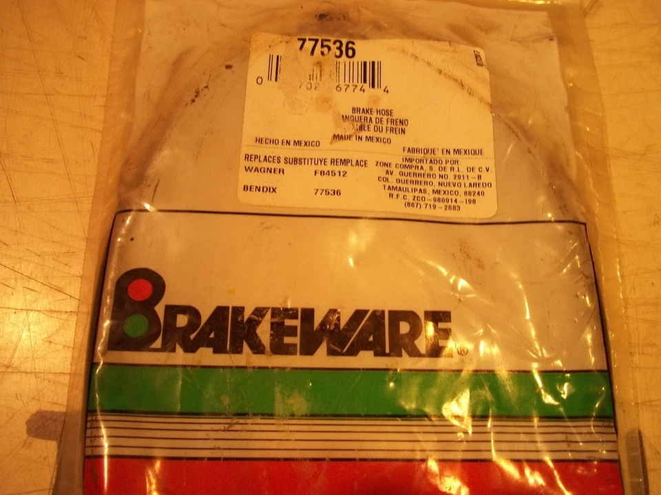 + Manguera de freno nueva Brakeware 77536 Foto 2 de 2