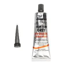 Visbella Grey Gasket Maker RTV Silicone High Temp Sealant Fit AUTO RV 3.0oz 85ml
