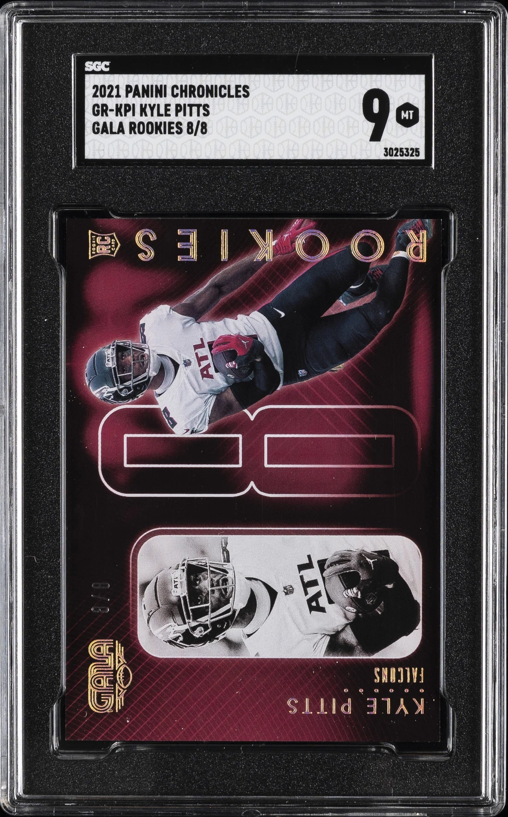 Kyle Pitts Panini Chronicles Gala Rookies #GRKP1 Base