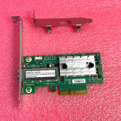 10GbE Network Card Mellanox ConnectX-3 EN 10GbE SFP+ PCIe